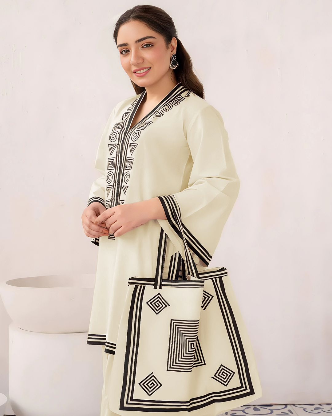 Co-Ords 2Pc Dress With HandBag (FREE)