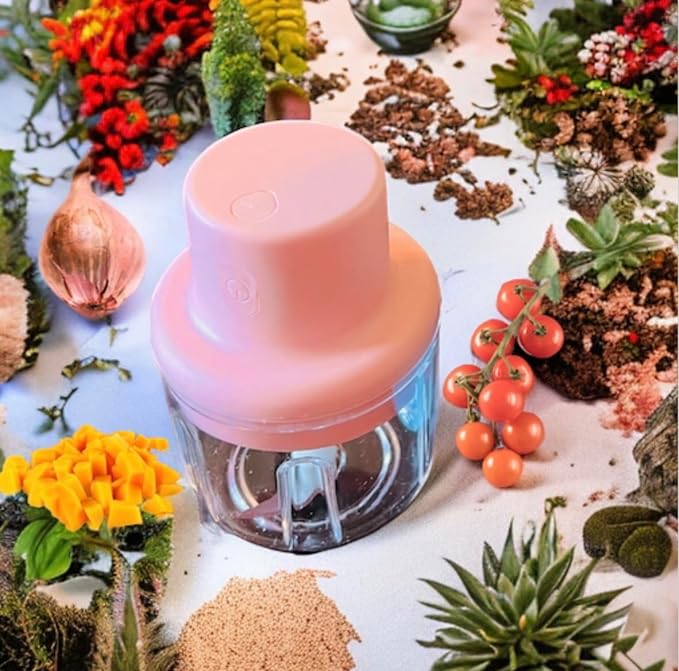 Mini Electric Garlic Chopper Rechargeable