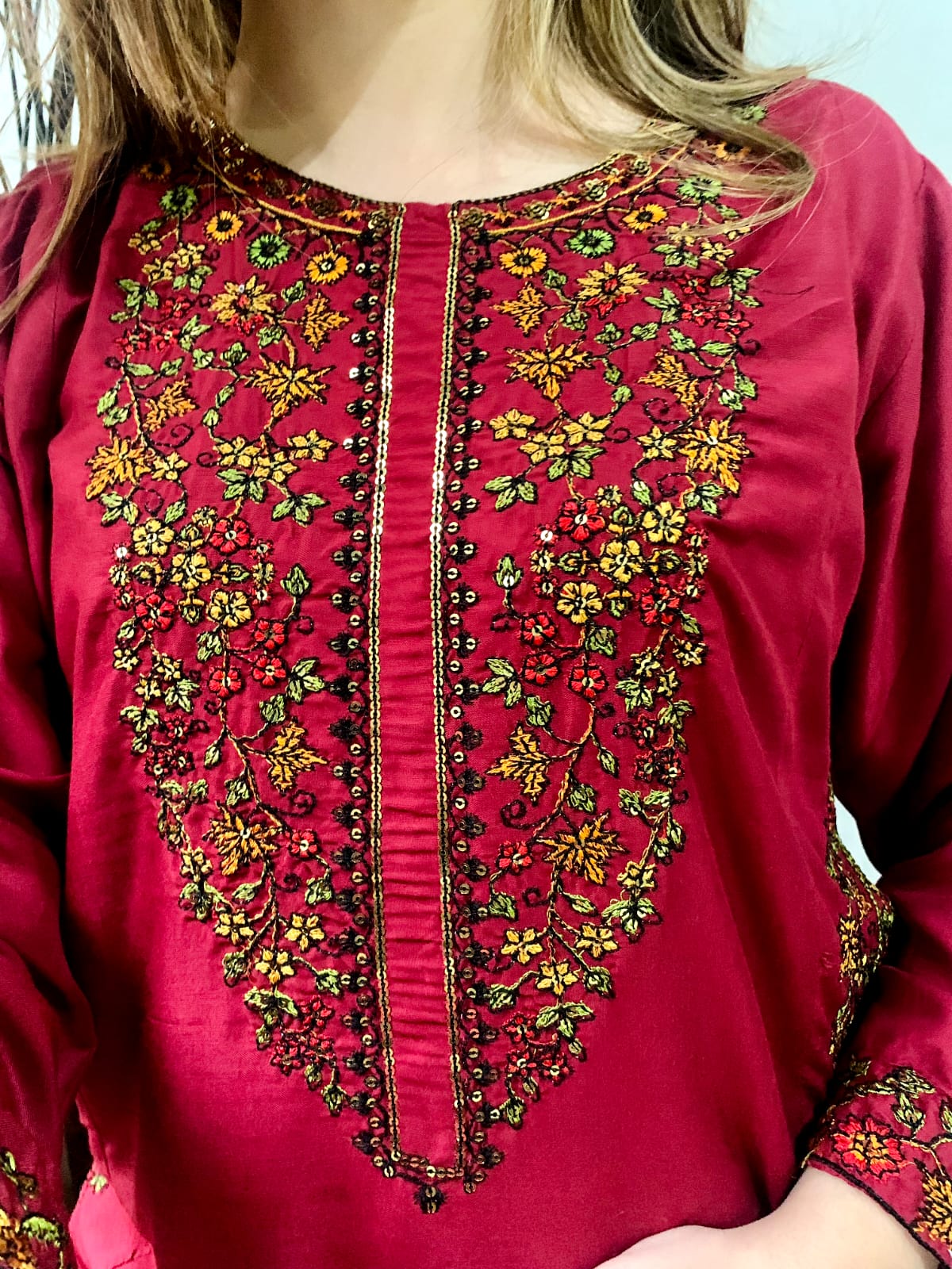 red
