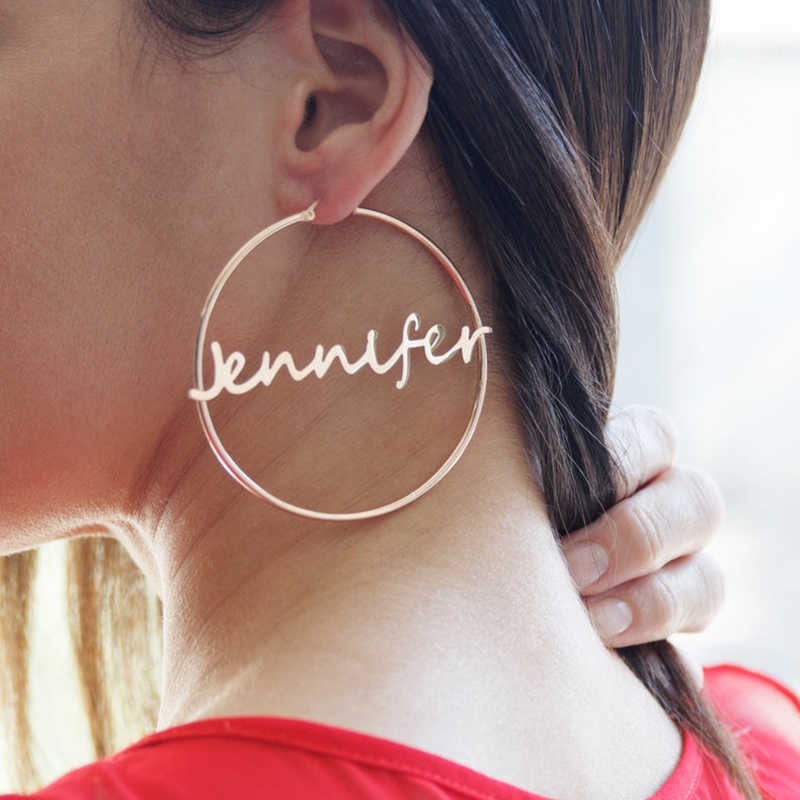 Engraved Earrings (Best Gift for Girls)