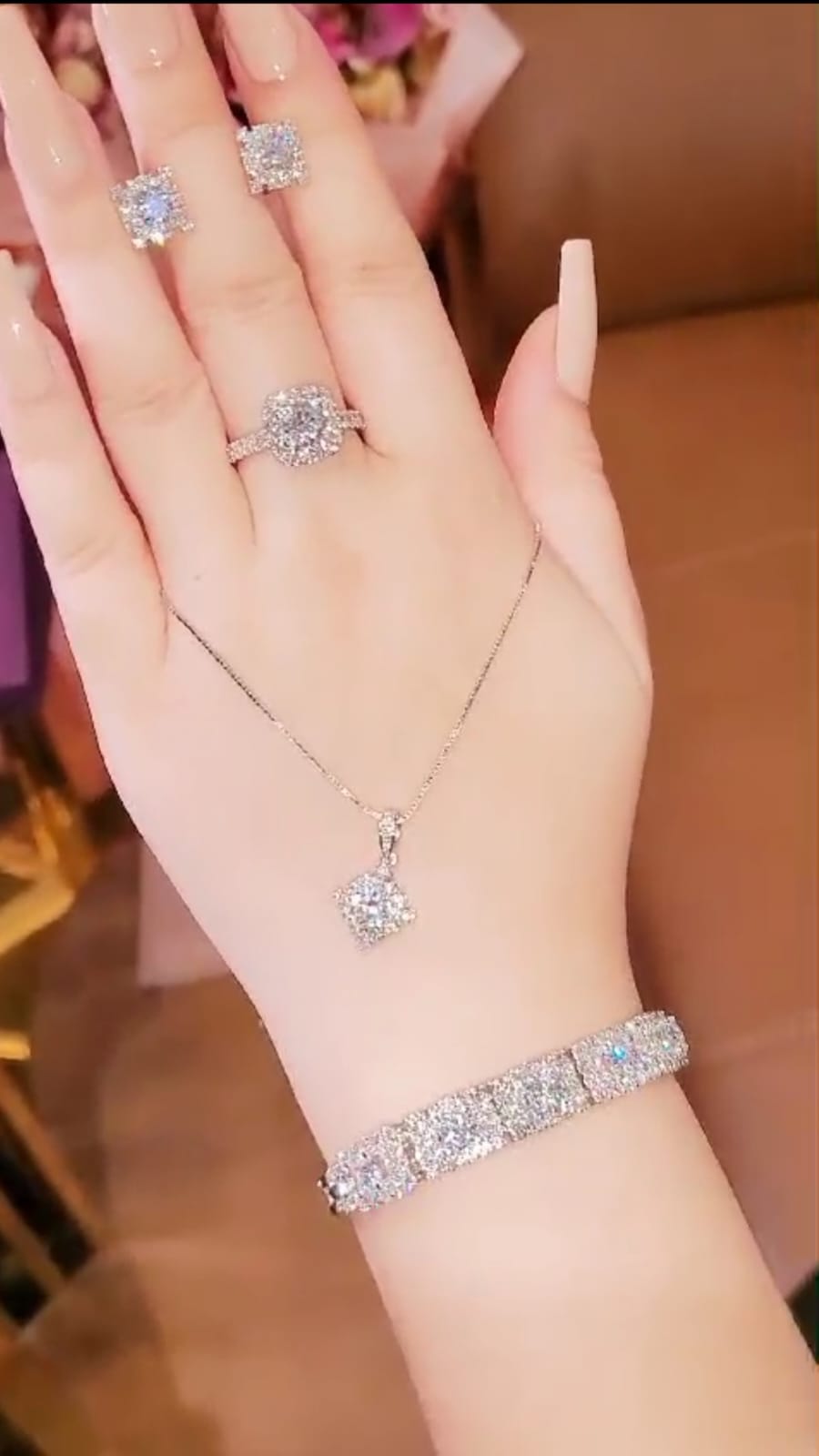 Princess Square Diamond Set