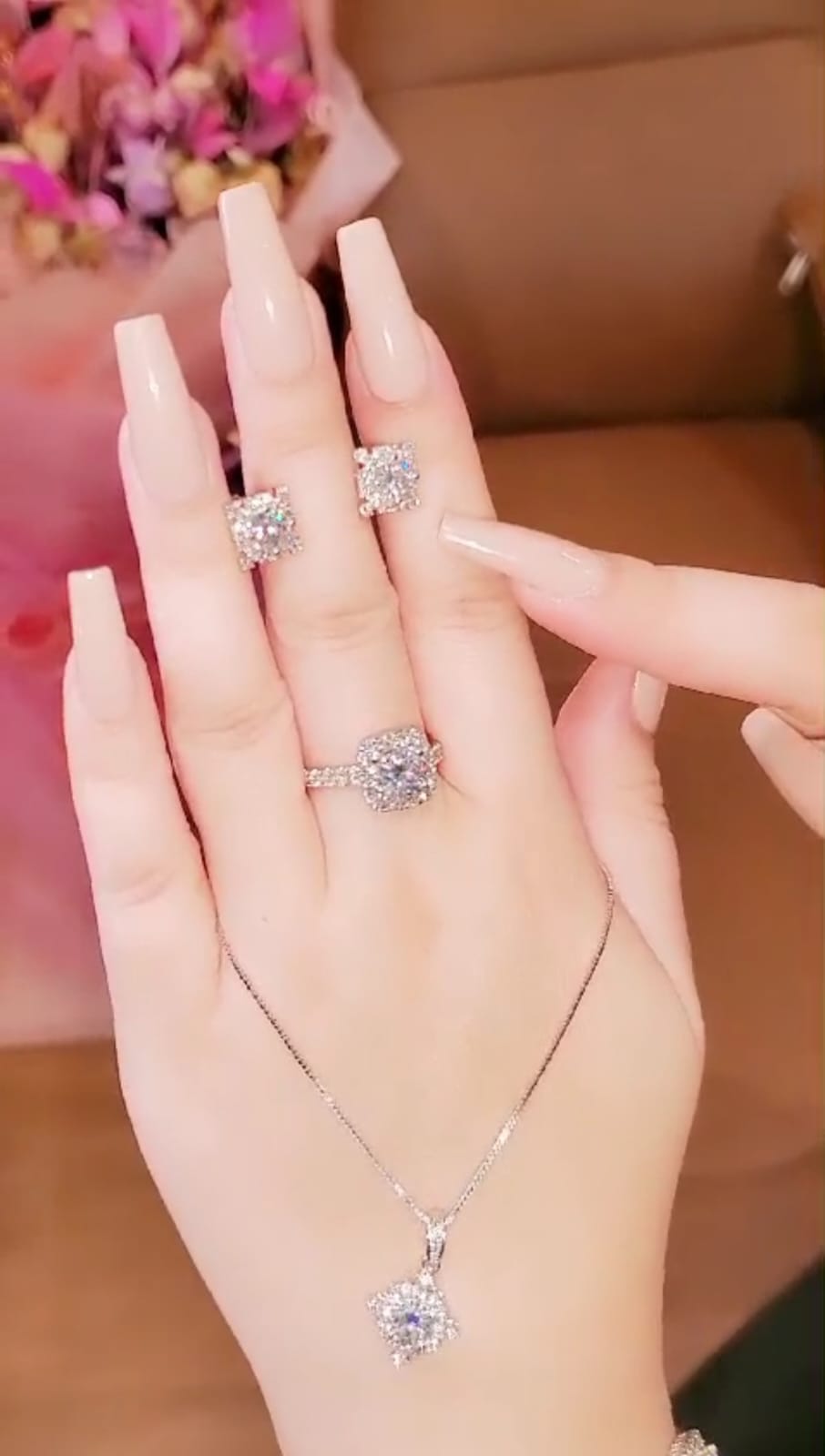 Princess Square Diamond Set