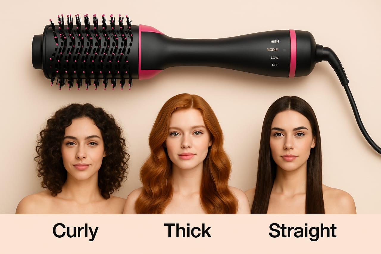 One-Step Hair Dryer & Volumizer Brush