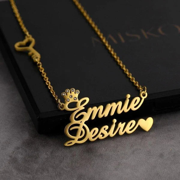 Double Name Necklace