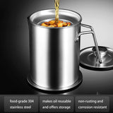 RAMZAN Hot Sale - Stainless Steel Oil Filter Pot