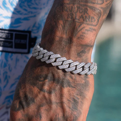 Iced Prong Bracelet