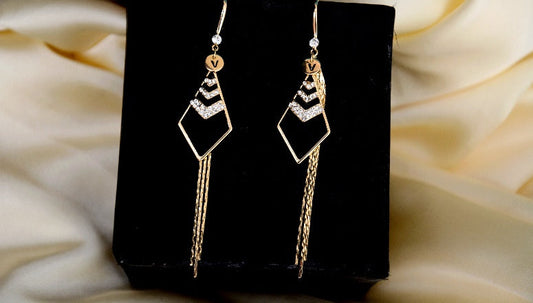 Unique Style  Black Earing sets