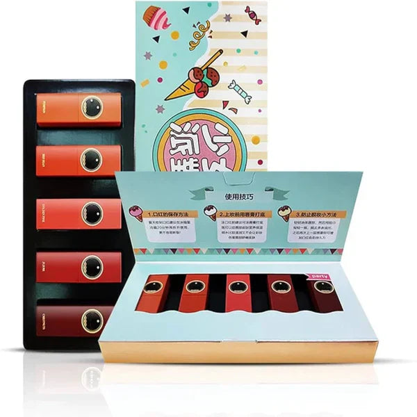 Kaxier 5 Pcs Lipstick Set