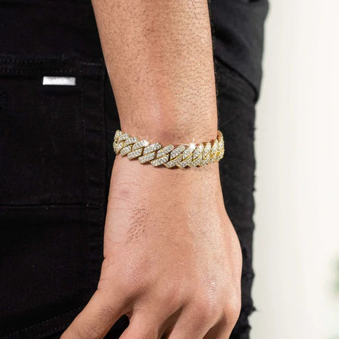 Iced Prong Bracelet