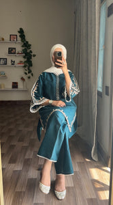 Multi Colour Embroidery 2Pc