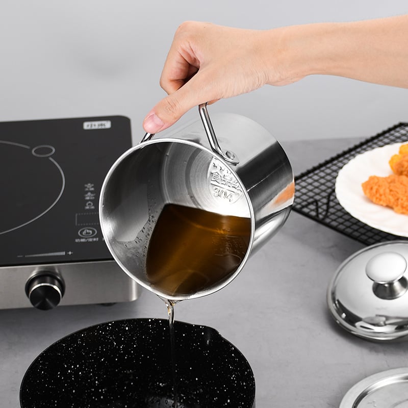 RAMZAN Hot Sale - Stainless Steel Oil Filter Pot