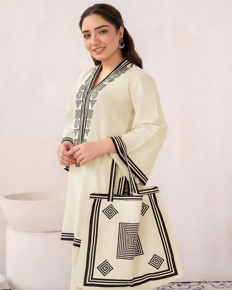 Co-Ords 2Pc Dress With HandBag (FREE)