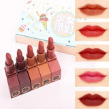 Kaxier 5 Pcs Lipstick Set
