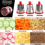 MULTIFUNCTIONAL ROLLER VEGETABLE CUTTER 3 IN 1 VEGETABLES SLICER AND CUTTER - SUN MART