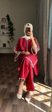 Multi Colour Embroidery 2Pc