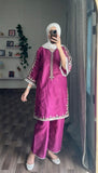 Multi Colour Embroidery 2Pc