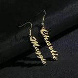 Engraved Earrings (Best Gift for Girls)