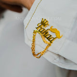 Customize Cufflinks with Chain
