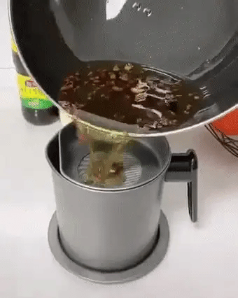 RAMZAN Hot Sale - Stainless Steel Oil Filter Pot
