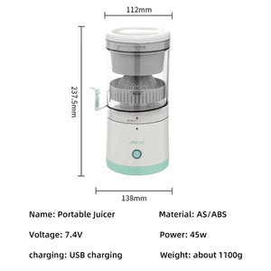 Portable Electric Citrus Juicer