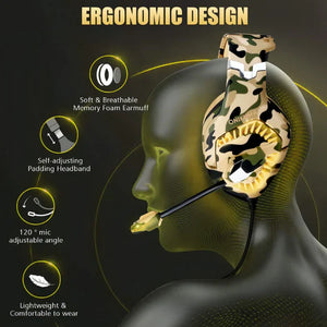 K1B Pro Over Ear Gaming Headphone