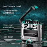 M25 TWS Bluetooth 5.2 Headset: Touch Digital Display