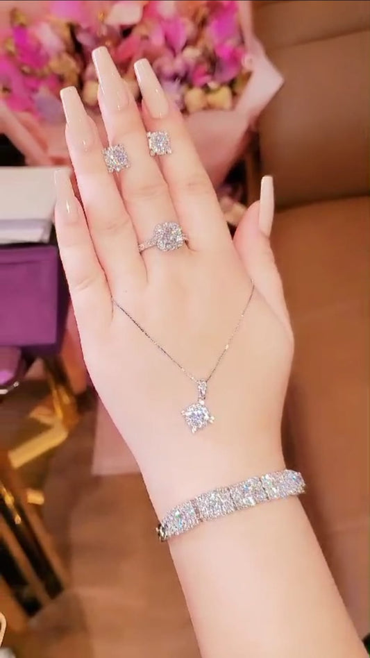 Princess Square Diamond Set