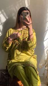Pocket Sequence Embroidery 2Pc