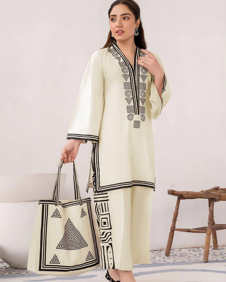 Co-Ords 2Pc Dress With HandBag (FREE)