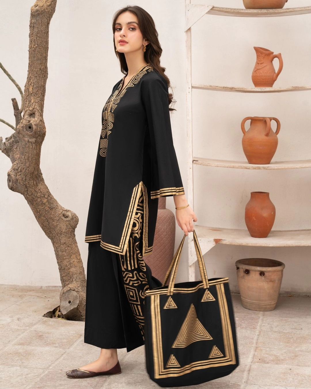 Co-Ords 2Pc Dress With HandBag (FREE)