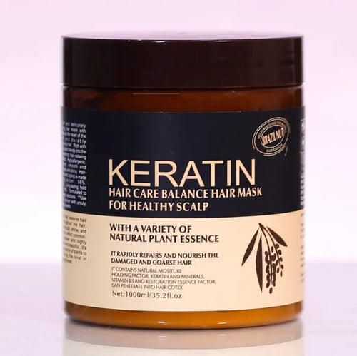 Keratin Hair Mask | Hair Straightener - 500ml