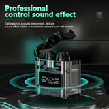 M25 TWS Bluetooth 5.2 Headset: Touch Digital Display