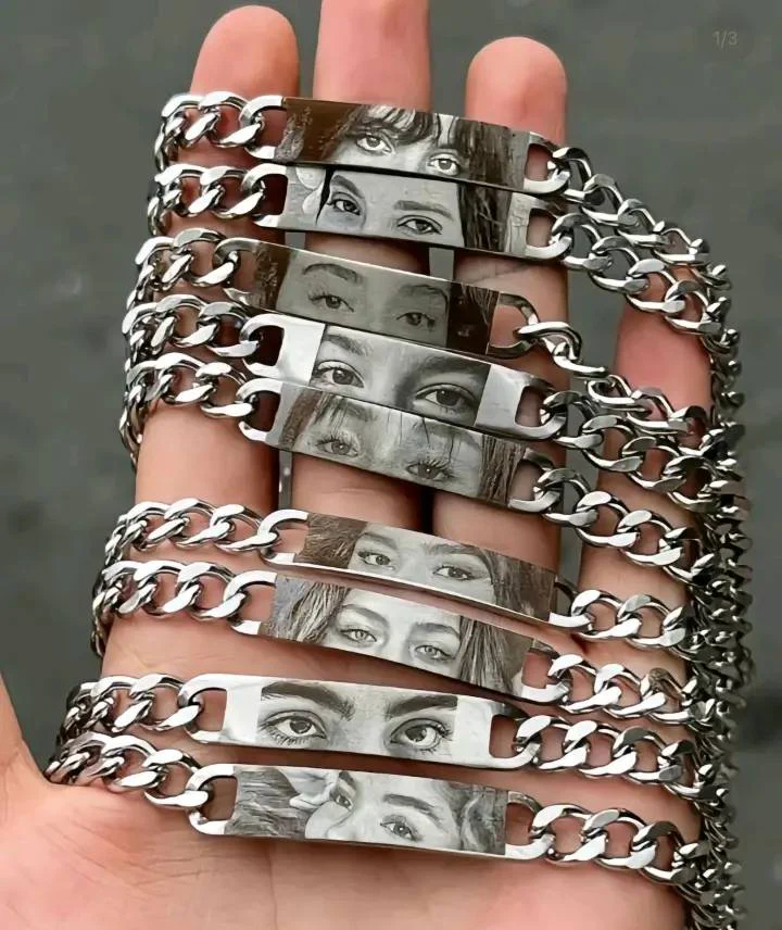 Personalized Eye Cuban Bracelet