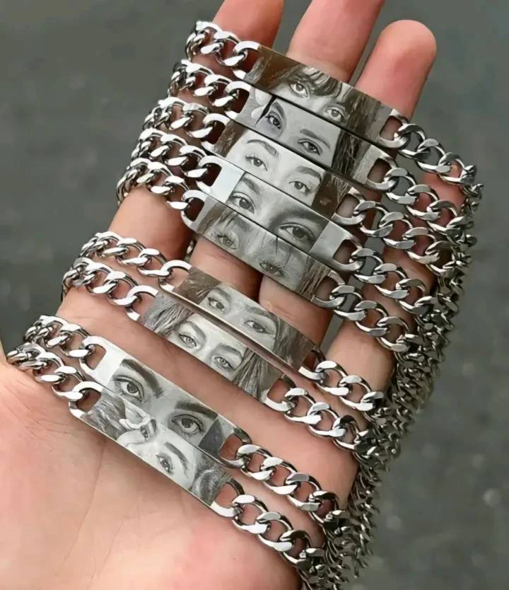 Personalized Eye Cuban Bracelet